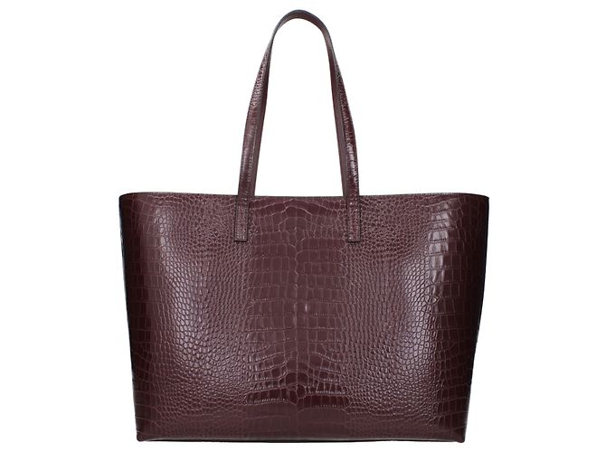 Jimmy Choo Borsa a tracolla in pelle rossa - vista 3