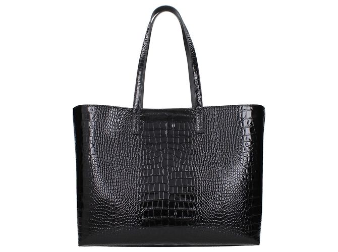 Jimmy Choo Borsa a spalla in pelle nera - vista 3