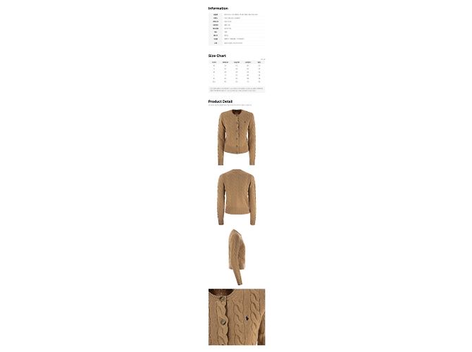 Ralph Lauren Cardigã Clássico com Bordado Pony Camel - vista 2