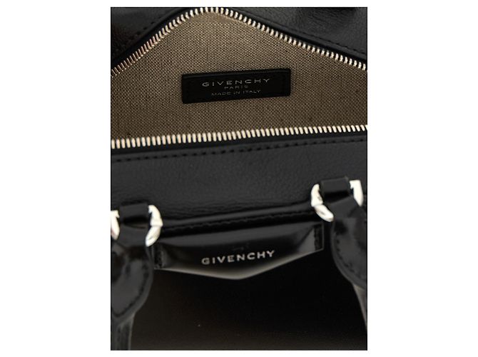 Givenchy  mala de pele de vitela preta - vista 4