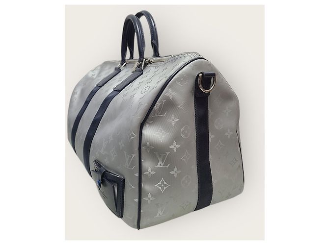 Louis Vuitton Monogram Metallic Bandoulière Keepall Kim Jones - vista 2