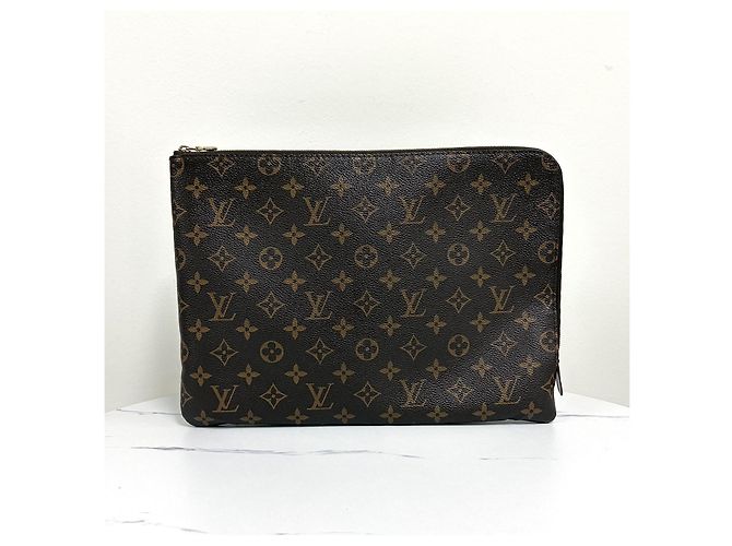 Pochette Louis Vuitton Monogram in tela - vista 5
