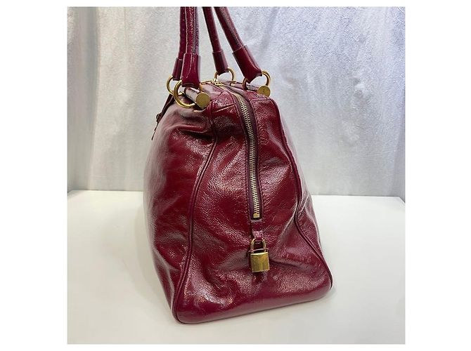 Autre Marque Majorelle Medium Lackleder Tote Bag - Ansicht 4