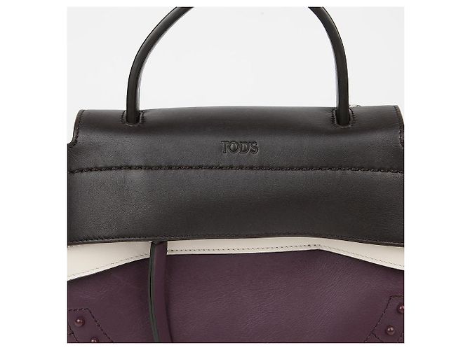 Tod's Borsa a spalla tote Wave Zip Small - vista 3
