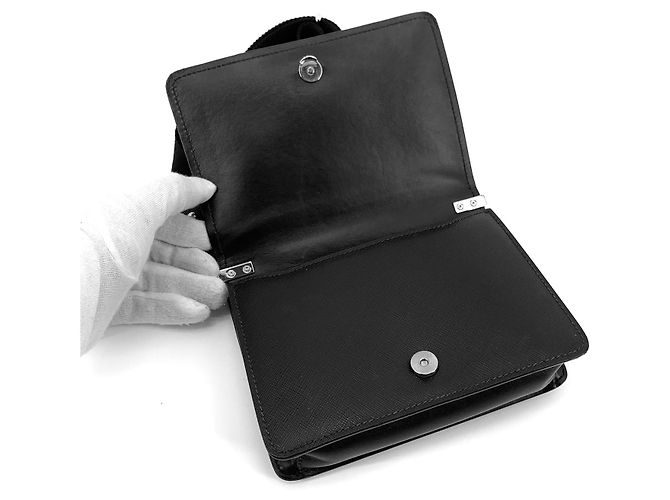 Prada Borsa a tracolla Multi in Saffiano - vista 7