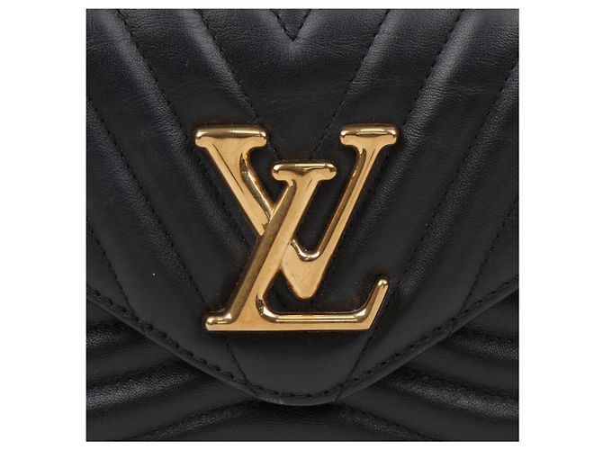 Louis Vuitton Borsa a tracolla New Wave Multi Pochette Black - vista 3