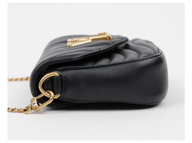 Louis Vuitton Borsa a tracolla New Wave Multi Pochette Black - vista 5