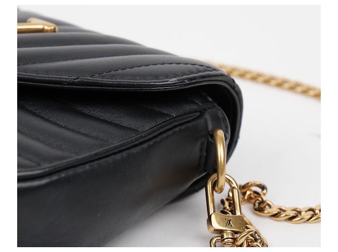Louis Vuitton Borsa a tracolla New Wave Multi Pochette Black - vista 9