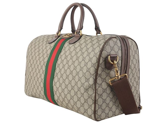 Gucci Borsa da viaggio carry-on Ophidia GG Supreme Medium - vista 2