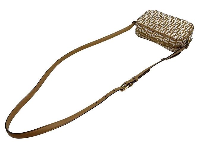 Fendi Borsa a tracolla Camera Case Raffia Singilia Mini - vista 6