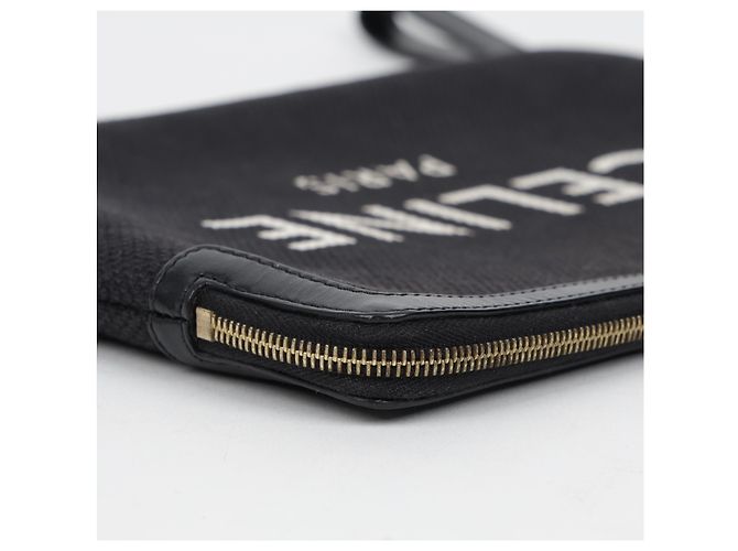 Pochette Céline Logo Marrón Algodón - vista 11