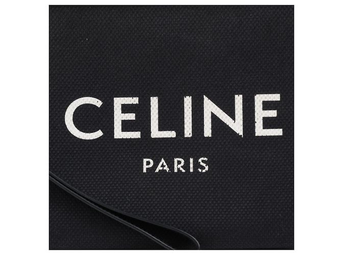 Pochette Céline Logo Marrón Algodón - vista 3