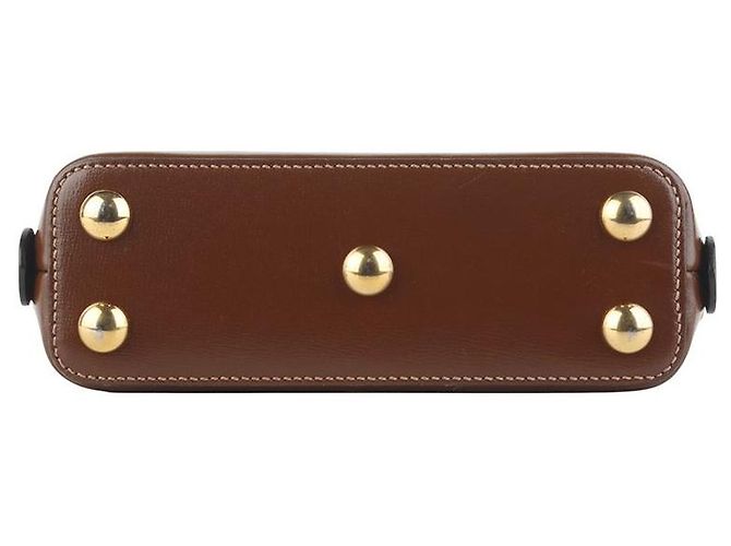 Gucci Mini Borsa a Tracolla GG Supreme Horsebit con Manico Superiore - vista 6