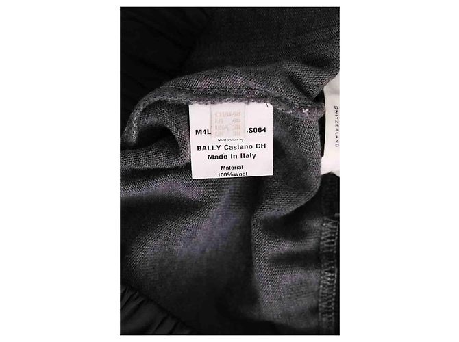 Bally Graue gerade geschnittene Hose - Ansicht 6