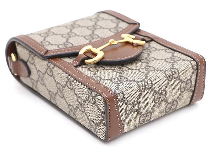 Gucci Mini Borsa a Spalla e Borsa a Tracolla Horsebit - vista 5