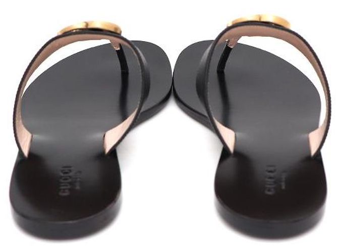 Gucci Sandali Flip Flop da donna GG Marmont Decorative T-Strap - vista 4