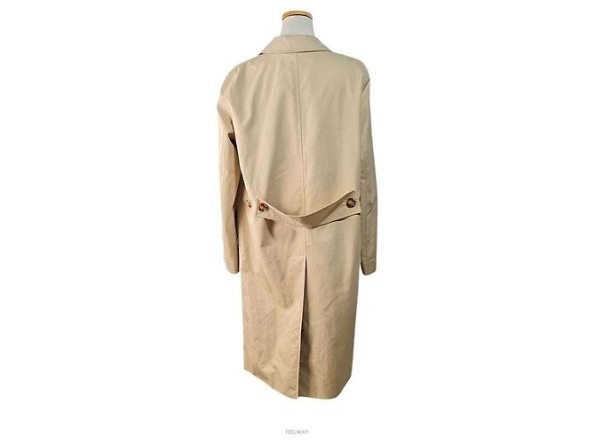 Gabardina Burberry beige de algodón - vista 2