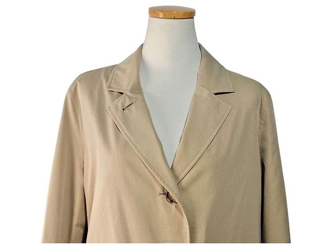 Gabardina Burberry beige de algodón - vista 3