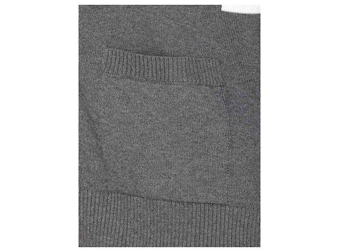Thom Browne Baumwoll-Cardigan in entspannter Passform mit V-Ausschnitt - Ansicht 4