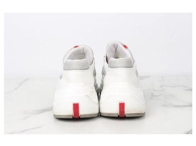 Prada America Cup Sneaker White Silver - Ansicht 6