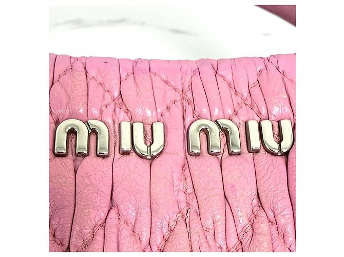 Miu Miu Borsa Tote a Spalla Matelassé con Cristalli - vista 10
