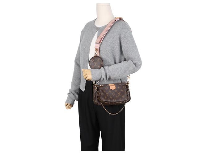 Louis Vuitton Multi Pochette Accessoires Monogram Rose Claire - vista 15
