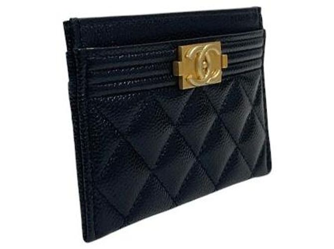 Chanel Tarjetero Caviar Boy - vista 2