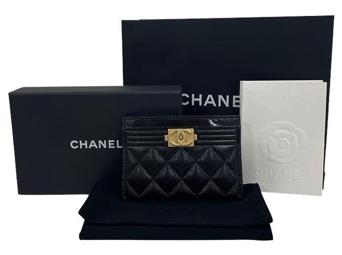 Chanel Tarjetero Caviar Boy - vista 5