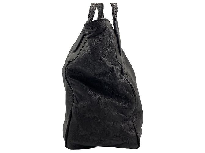 Bamboo Gucci Borsa Tote Grande con Manici in Bambù Nera - vista 13