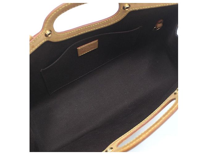 Louis Vuitton Borsa a tracolla Monogram Vernis Amarante Luxbury Rocksbury - vista 10