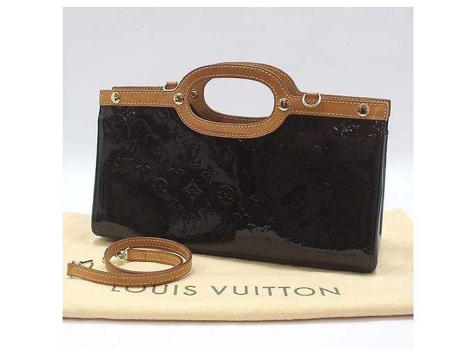 Louis Vuitton Borsa a tracolla Monogram Vernis Amarante Luxbury Rocksbury - vista 2