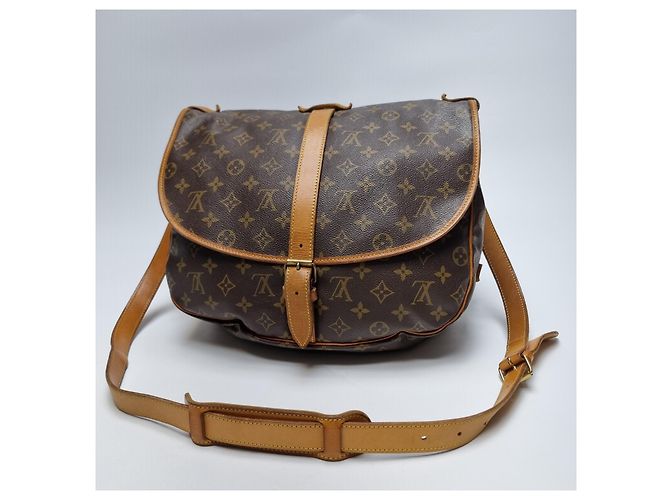 Louis Vuitton Borsa a tracolla Monogram Saumur - vista 10