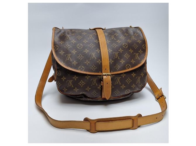 Louis Vuitton Borsa a tracolla Monogram Saumur - vista 11