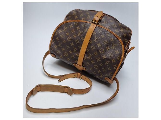 Louis Vuitton Borsa a tracolla Monogram Saumur - vista 14