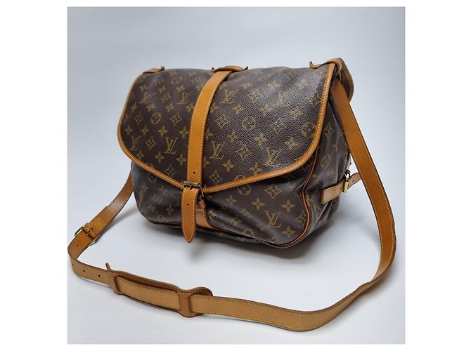 Louis Vuitton Borsa a tracolla Monogram Saumur - vista 6