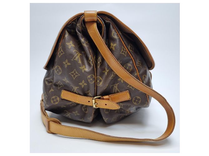 Louis Vuitton Borsa a tracolla Monogram Saumur - vista 7