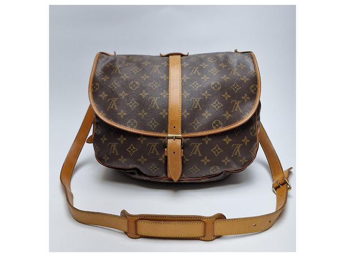 Louis Vuitton Borsa a tracolla Monogram Saumur - vista 9