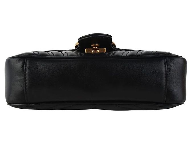 Gucci Borsa a tracolla Small GG Marmont Matelassé - vista 6
