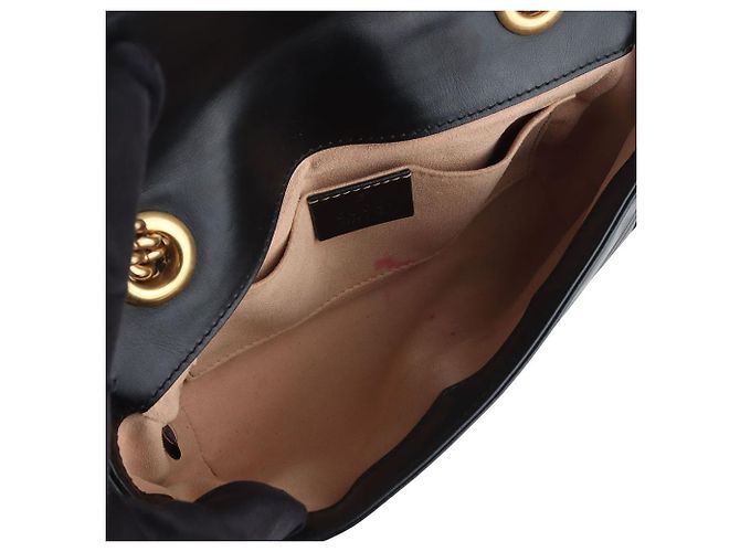 Gucci Borsa a tracolla Small GG Marmont Matelassé - vista 7