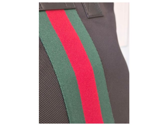 Gucci Sac cabas en toile GG Stripe - vue 13