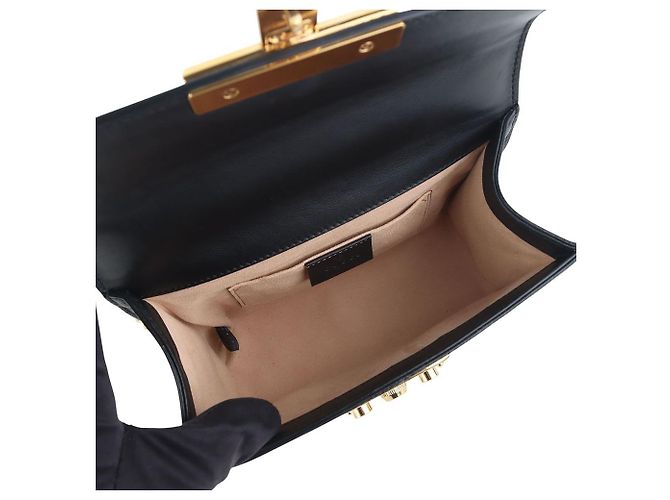 Gucci Supreme Padlock Small Shoulder Bag - vista 7