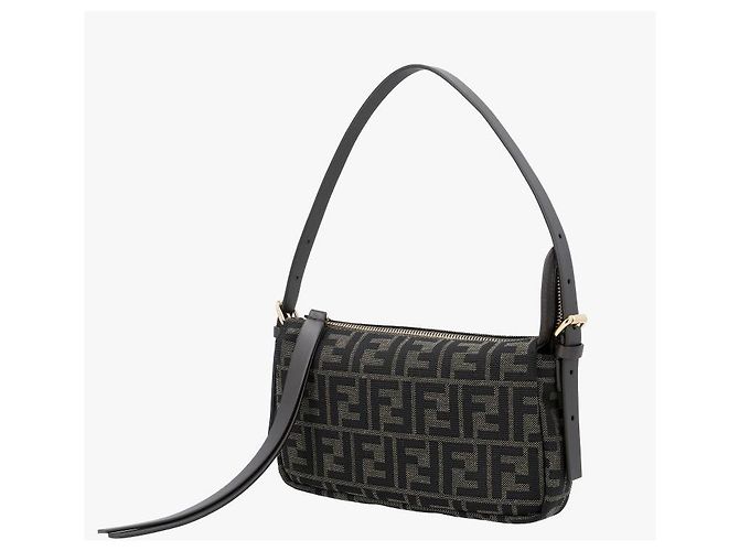 Fendi Borsa Tote Piccola Monogram - vista 5