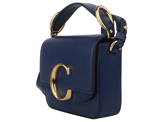 Chloé Mini Borsa a Tracolla Dorata - vista 2