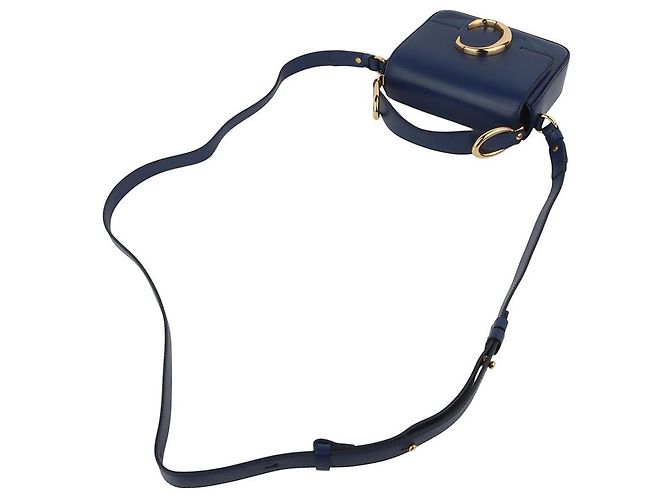Chloé Mini Borsa a Tracolla Dorata - vista 4