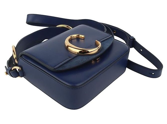 Chloé Mini Borsa a Tracolla Dorata - vista 5