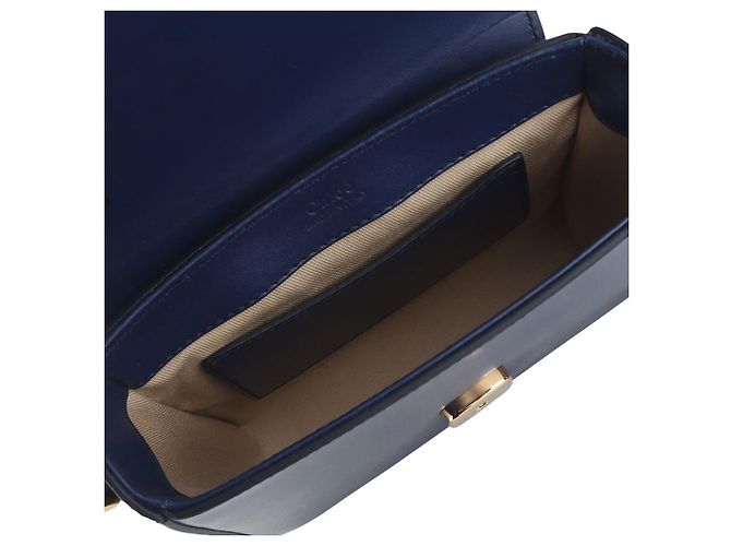 Chloé Mini Borsa a Tracolla Dorata - vista 7