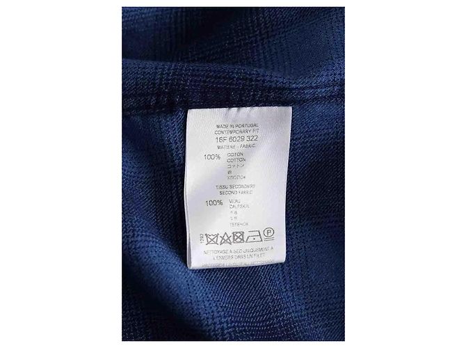 Camicia Givenchy in cotone blu - vista 6