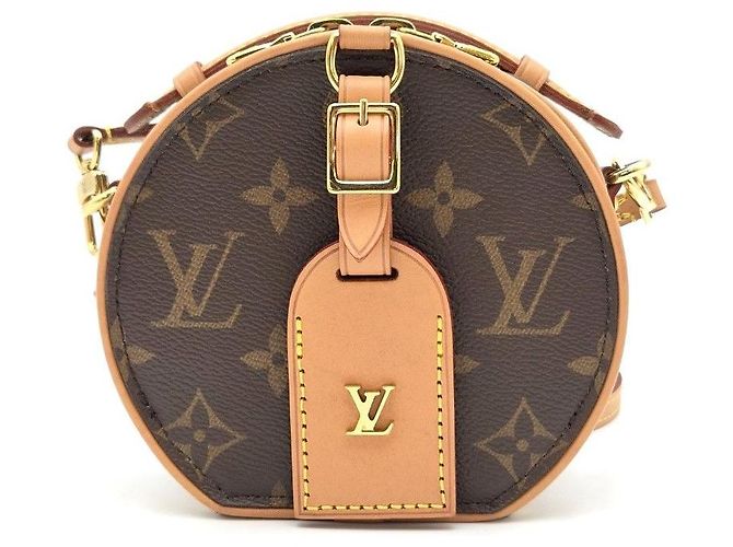 Borsa Louis Vuitton Mini Bouett Monogram in Pelle - vista 4