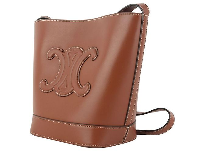 Céline Borsa a secchiello crossbody Triomphe - vista 2