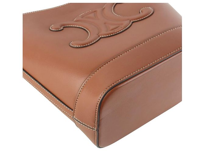 Céline Borsa a secchiello crossbody Triomphe - vista 5